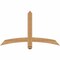 Ekena Millwork Bellingham Timber Gable Bracket, Western Red Cedar, 48"W x 28"H x 3 1/2"D x 3 1/2"F, 14/12 Pitch GBW048X28X0404BEL00SWR - alternate 1